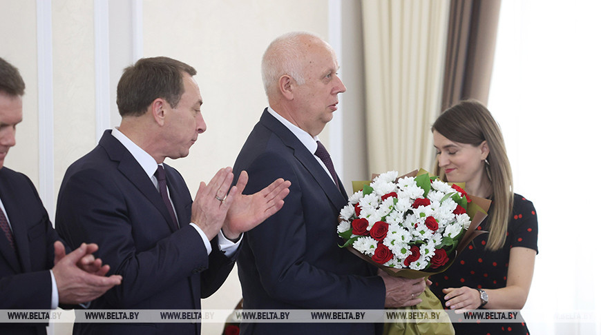 Нового вице-премьера представили аппарату Совета Министров