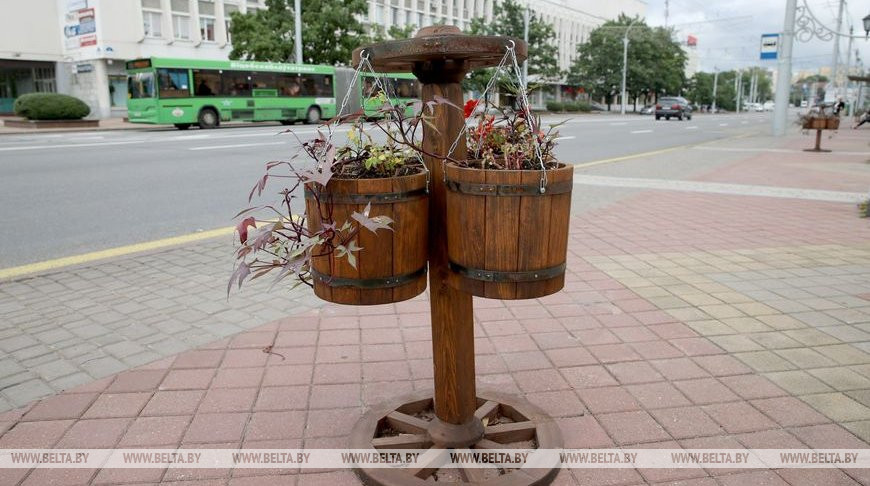 Витебск украшают к областным "Дажынкам