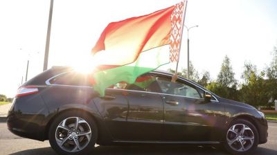 Автопробег "За Беларусь!" прошел в Барановичах