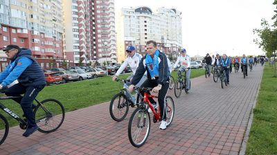 В День без автомобиля в Минске состоялся велопробег