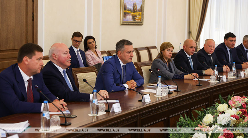 Головченко встретился с губернатором Иркутской области