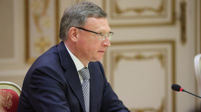 Лукашенко встретился с губернатором Омской области