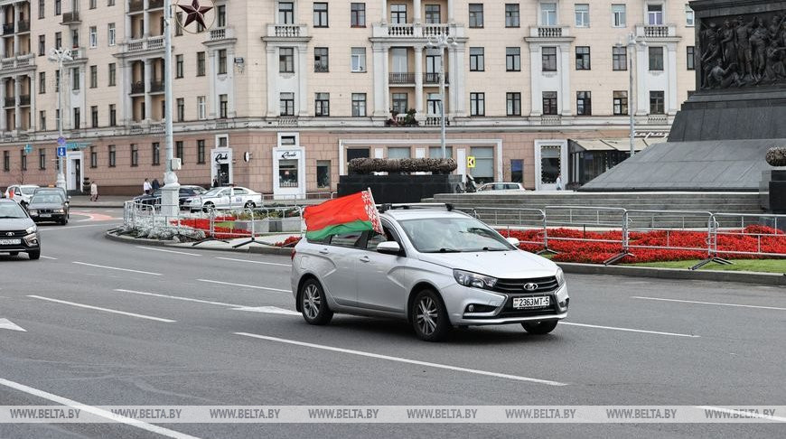 Автопробег "За единую Беларусь!"