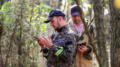 Учения волонтеров поисково-спасательного отряда