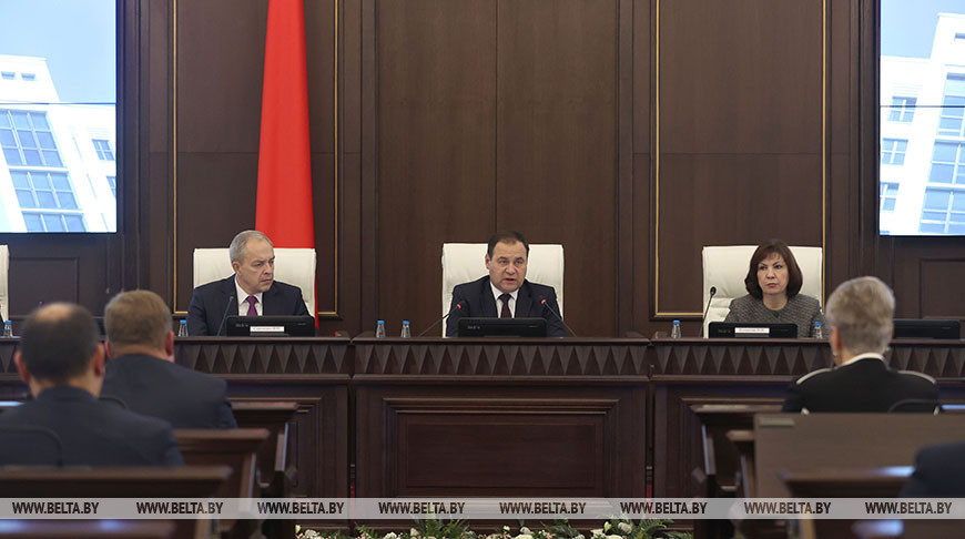 Заседание Совета Министров прошло в Минске