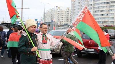 Автопробег "За единую Беларусь!"