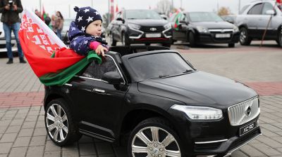 Региональный автопробег "За мирную Беларусь!"