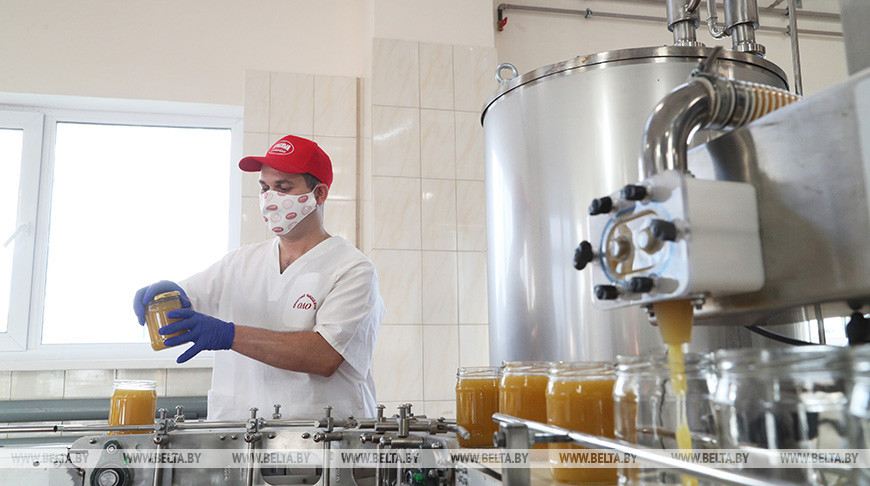 Производственный участок по розливу меда запустили в Славгороде