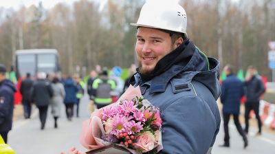 Обновленный участок объездной дороги к пункту пропуска "Песчатка" открыли в Каменецком районе