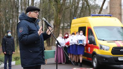 В деревне Сосновка Витебского района состоялся торжественный пуск природного газа