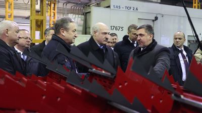 Лукашенко посетил "Гомсельмаш"