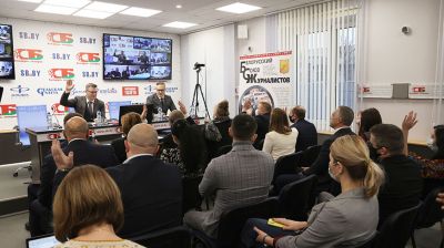 Съезд Белорусского союза журналистов проходит в Минске