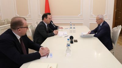 Головченко встретился с госсекретарем Союзного государства