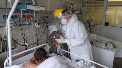В 6-й больнице Минска помогли 5,5 тыс. пациентов с COVID-19