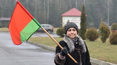 Патриотическая акция "Автопробег "За Единую Беларусь"