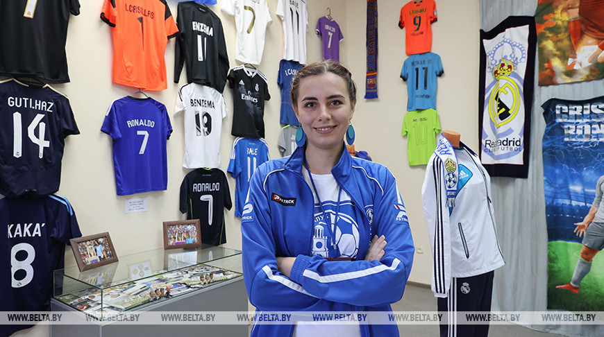 Выставка футбольный атрибутики открылась в Витебске