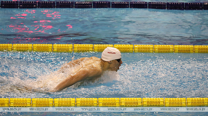В Бресте проходит чемпионат Беларуси по плаванию на короткой воде