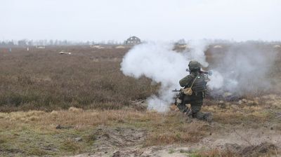 Занятия по боевой подготовке идут на Брестском полигоне