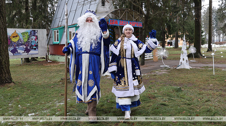 Придвинская резиденция Деда Мороза открылась в Витебском районе