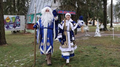 Придвинская резиденция Деда Мороза открылась в Витебском районе