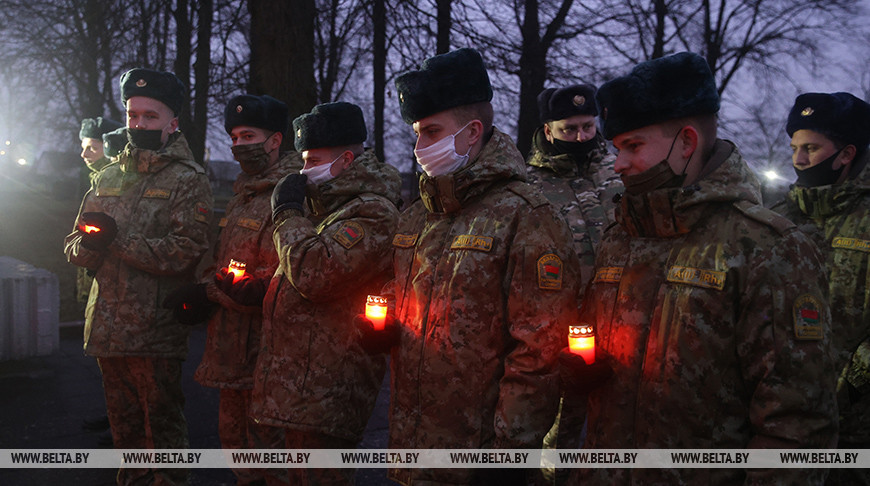 Гродненская молодежь присоединилась к республиканской акции "Память сердца"