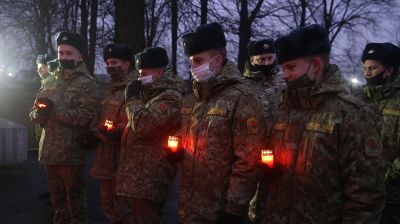 Гродненская молодежь присоединилась к республиканской акции "Память сердца"