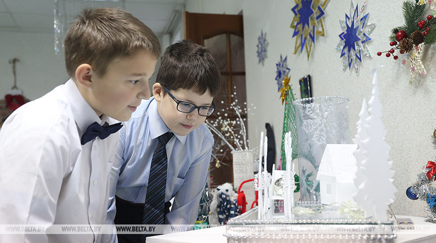 Акция "Наши дети" прошла в Шкловской школе-интернате