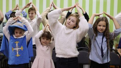 Кочанова посетила социально-педагогический центр Полоцкого района и приняла участие в новогоднем празднике
