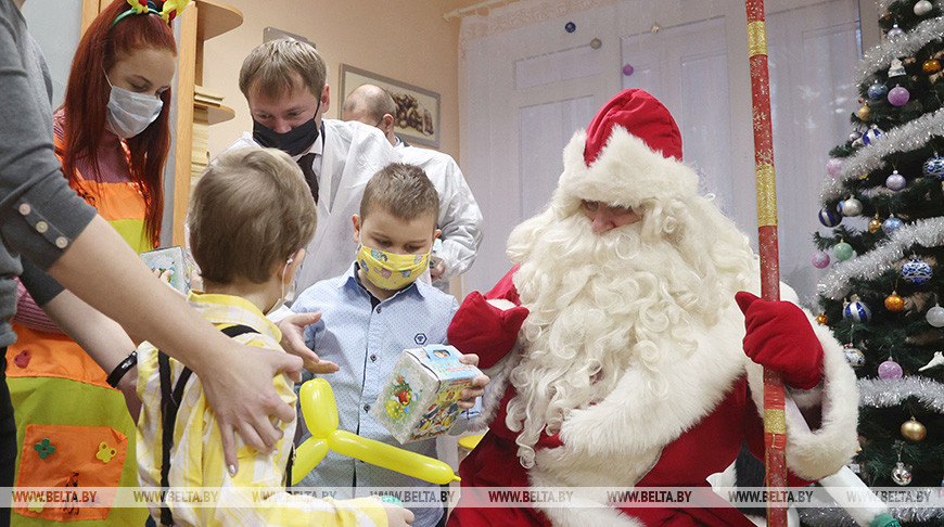 Акция "Наши дети" состоялась в онкологическом (гематологическом) отделении Могилевской областной детской больницы