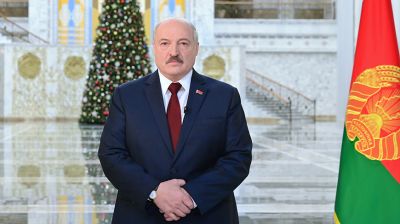 Президент Беларуси выступил с новогодним обращением к белорусскому народу