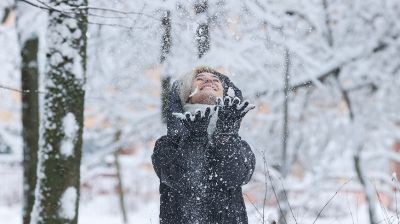 Заснеженный Минск