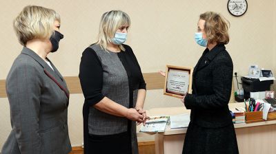Сертификат на 5 тыс. евро передали Кормянской больнице австрийские партнеры