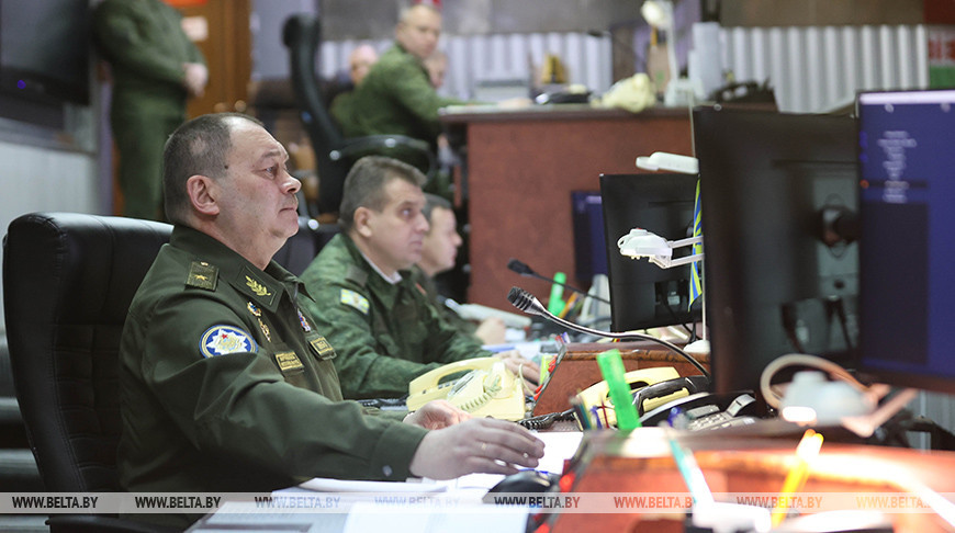 В Беларуси проходит совместная подготовка войск ВВС и ПВО