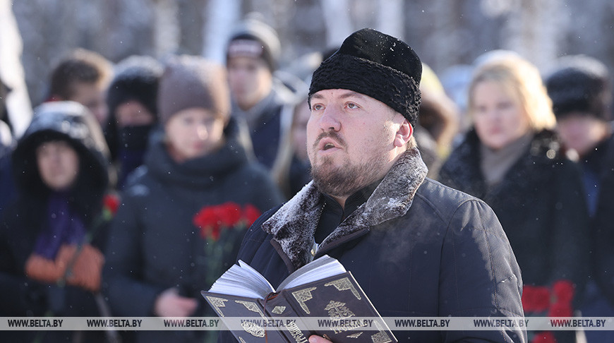 Митинг памяти прошел в мемориальном комплексе "Ола" в Светлогорском районе
