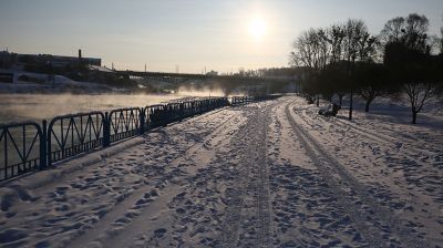 Оранжевый уровень опасности объявлен на 18 января из-за морозов