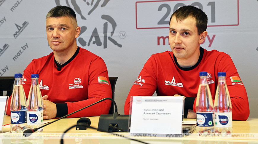 Команда "МАЗ-СПОРТавто" провела пресс-конференцию в Минске