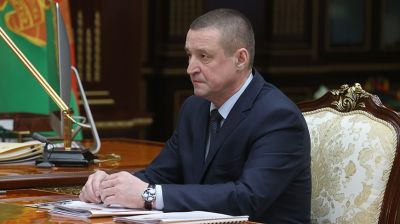 Лукашенко принял с докладом губернатора Могилевской области