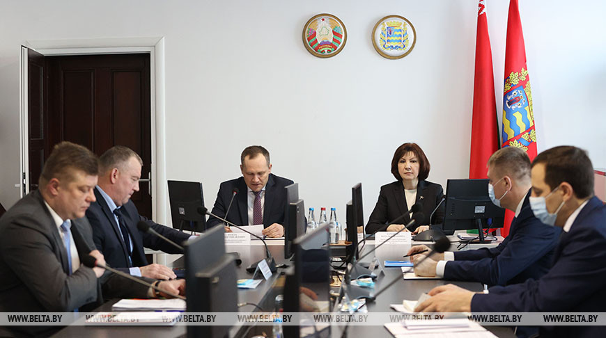 Кочанова приняла участие в заседании Пуховичского райисполкома