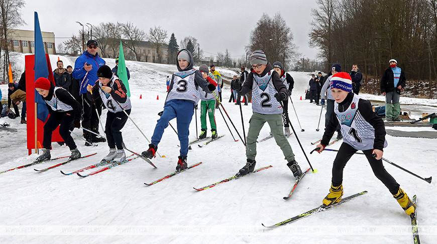 Областные соревнования "Снежный снайпер" стартовали в Витебске