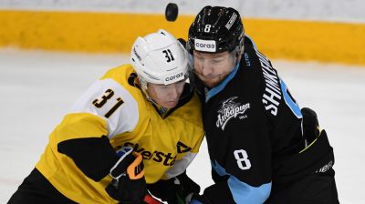 Хоккеисты минского "Динамо" победили "Северсталь" в матче чемпионата КХЛ