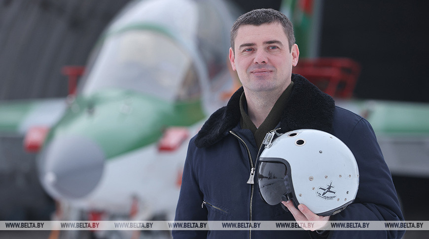 Военный летчик Эдуард Жмакин - делегат VI Всебелорусского народного собрания