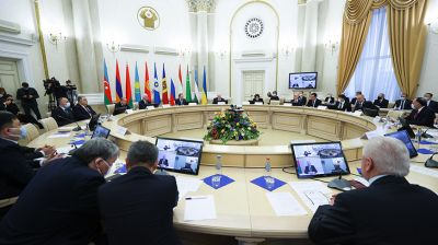 Заседание Совета постоянных полномочных представителей государств - участников СНГ при уставных и других органах Содружества прошло в Минске