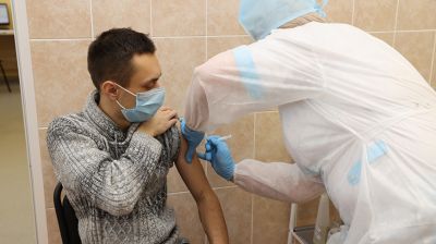 В Гомельской области завершают первый этап вакцинации от COVID-19