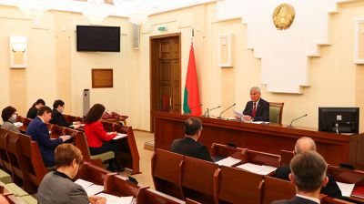Заседание Совета Палаты представителей прошло в Минске