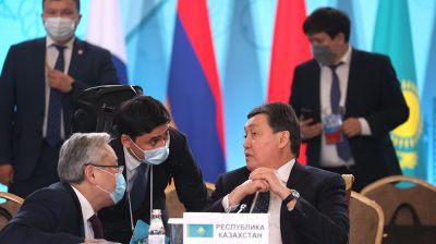 Заседание Евразийского межправсовета в расширенном составе прошло в Алматы