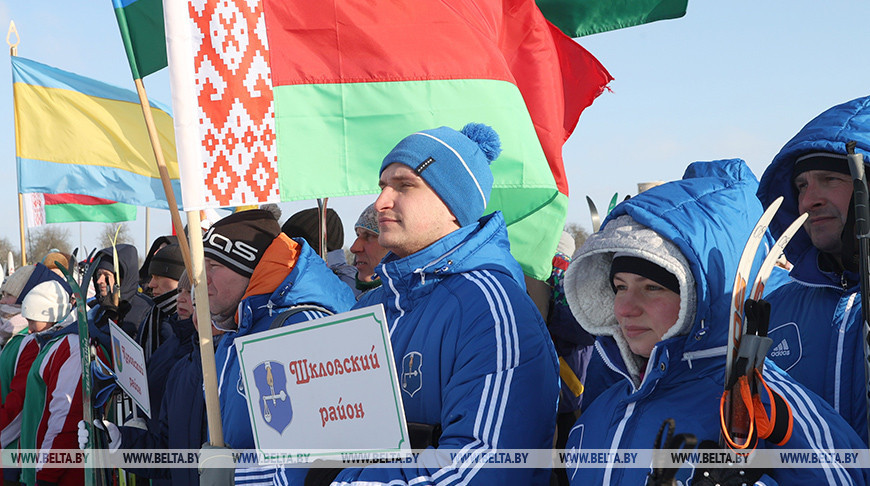 "Могилевская лыжня" прошла в Чаусах