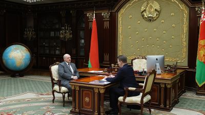 Лукашенко принял с докладом мэра столицы