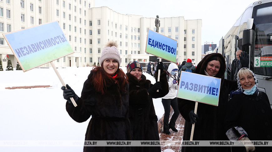 Делегаты ВНС от Могилевской области отправились в Минск