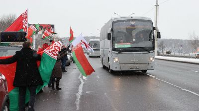 Делегаты ВНС прибыли в Минск