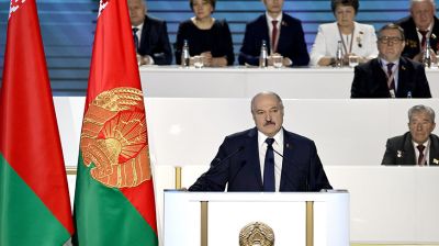Лукашенко выступил с докладом на VI Всебелорусском народном собрании